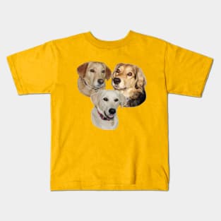 Rescued stray dogs Kids T-Shirt